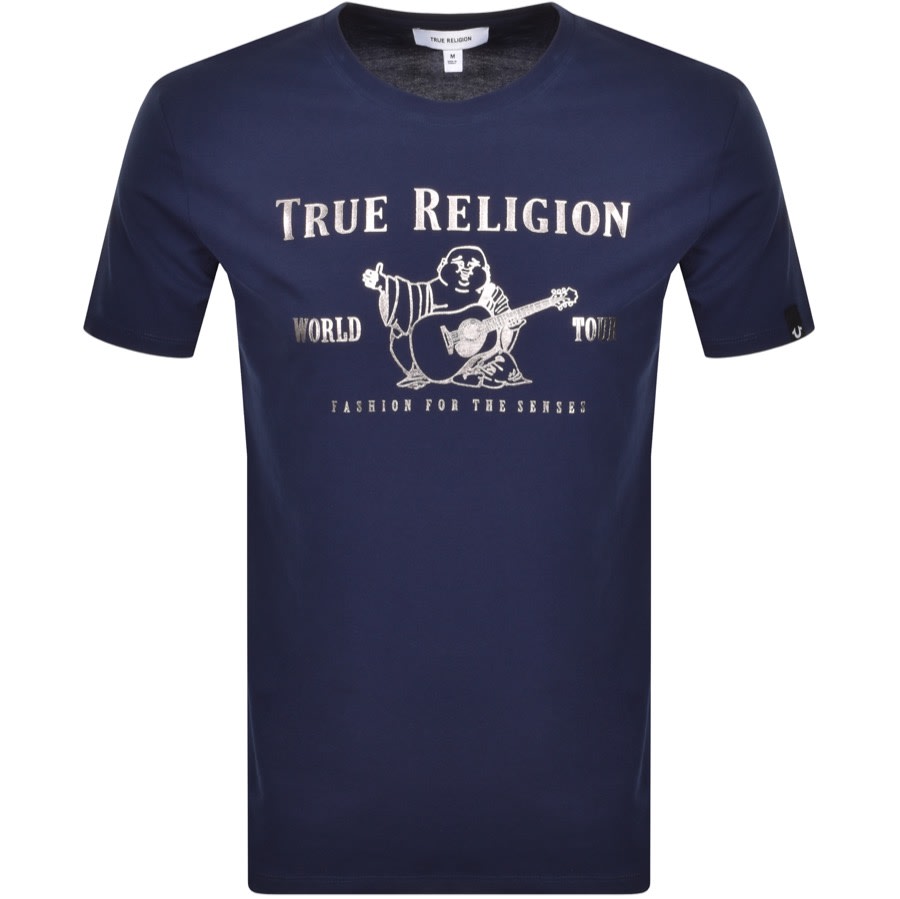 Alternative Image for ProductTrue Religion Chad Core Buddha T Shirt Navy1